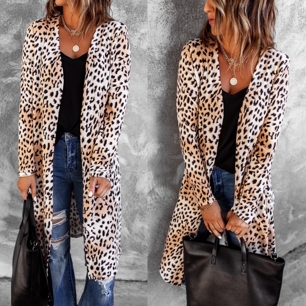 NEW! Leopard cardigan